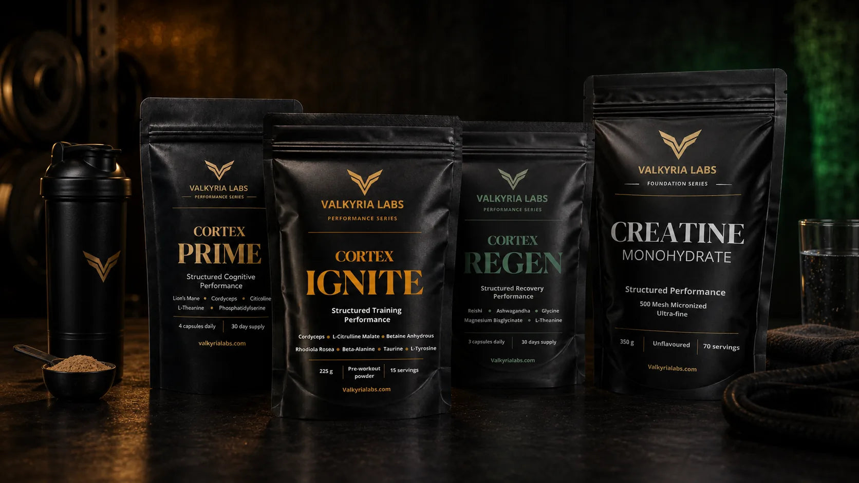 Prime, IGNITE, REGEN and Creatine Complete Performance System bundle